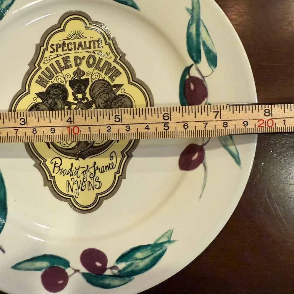 Rosanna Huile d’Olive-Appetizer/Salad Plates set of 4